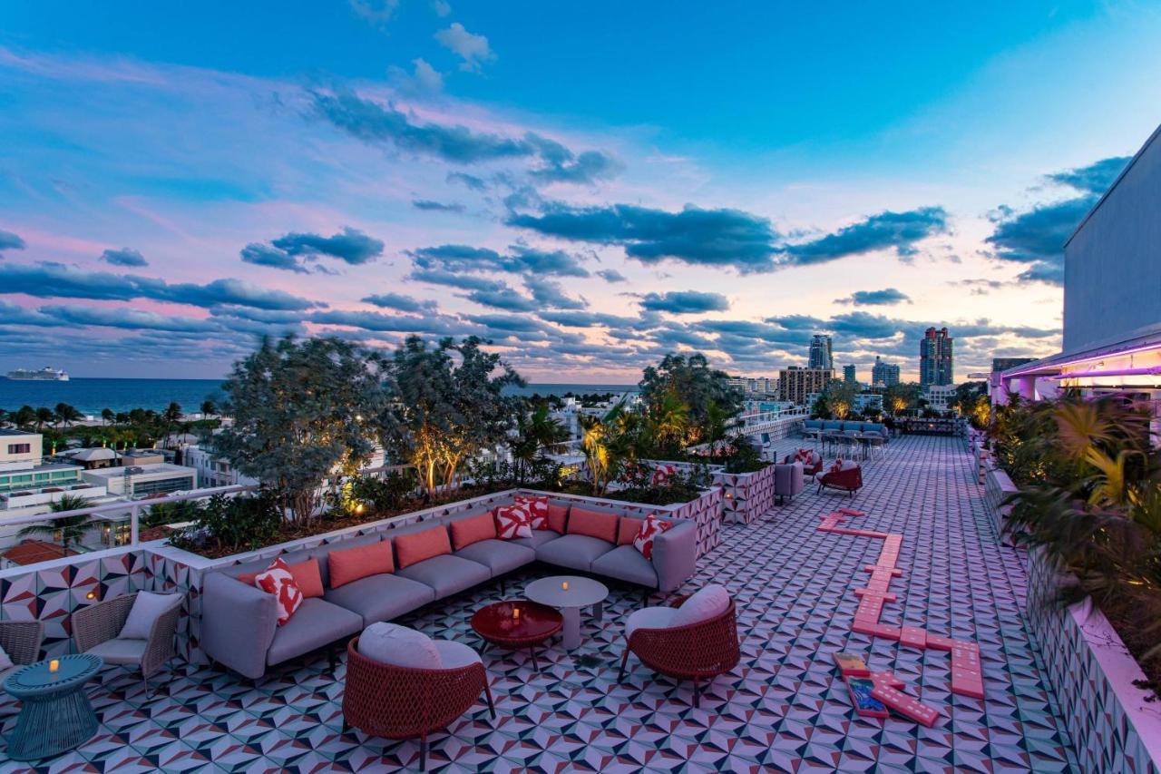 Moxy Miami South Beach Miami Beach Eksteriør bilde