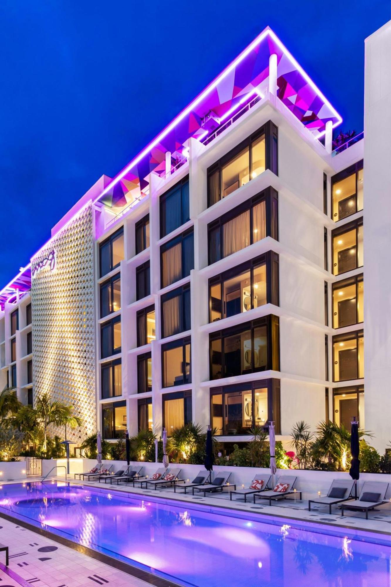 Moxy Miami South Beach Miami Beach Eksteriør bilde
