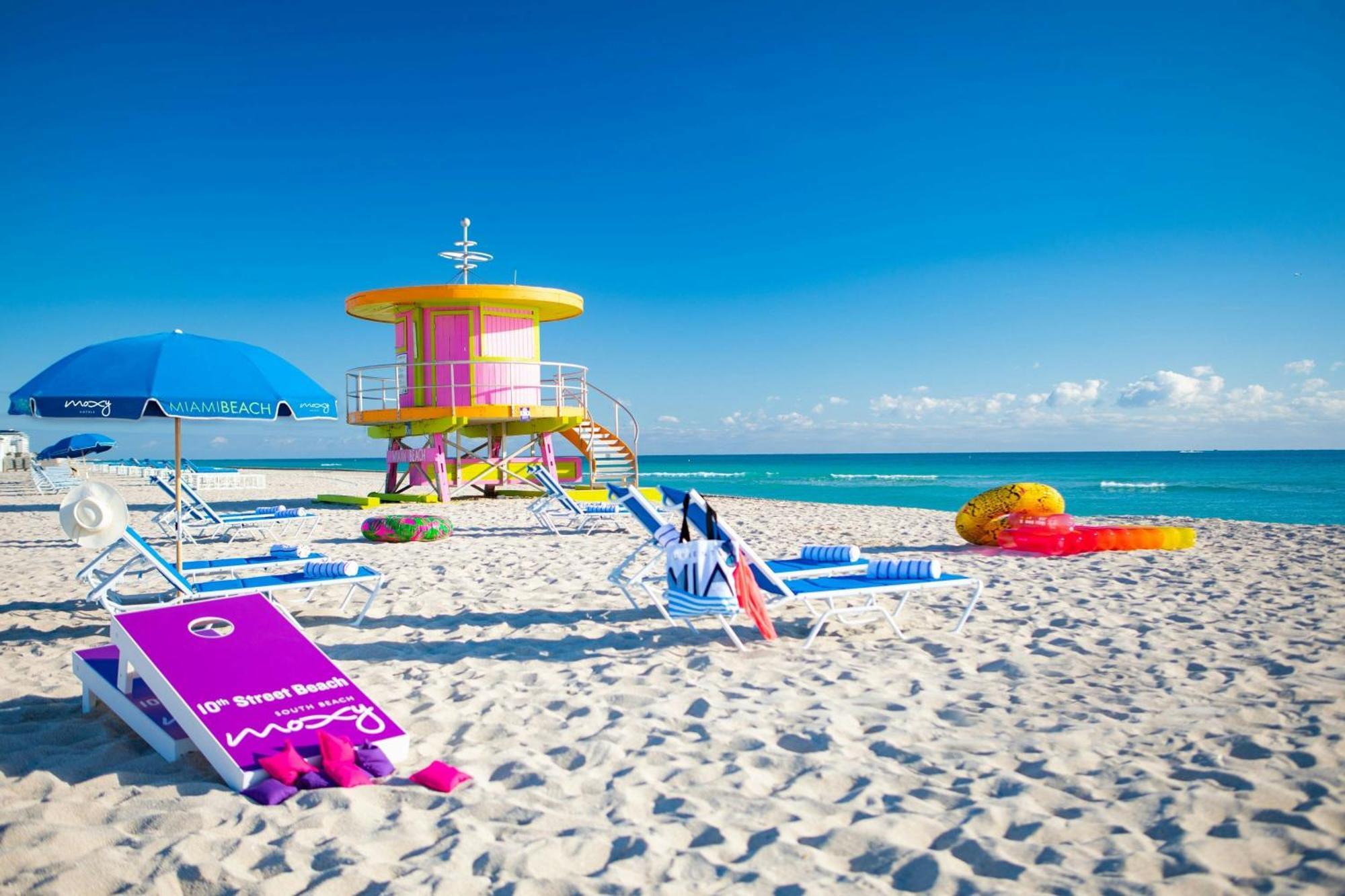 Moxy Miami South Beach Miami Beach Eksteriør bilde